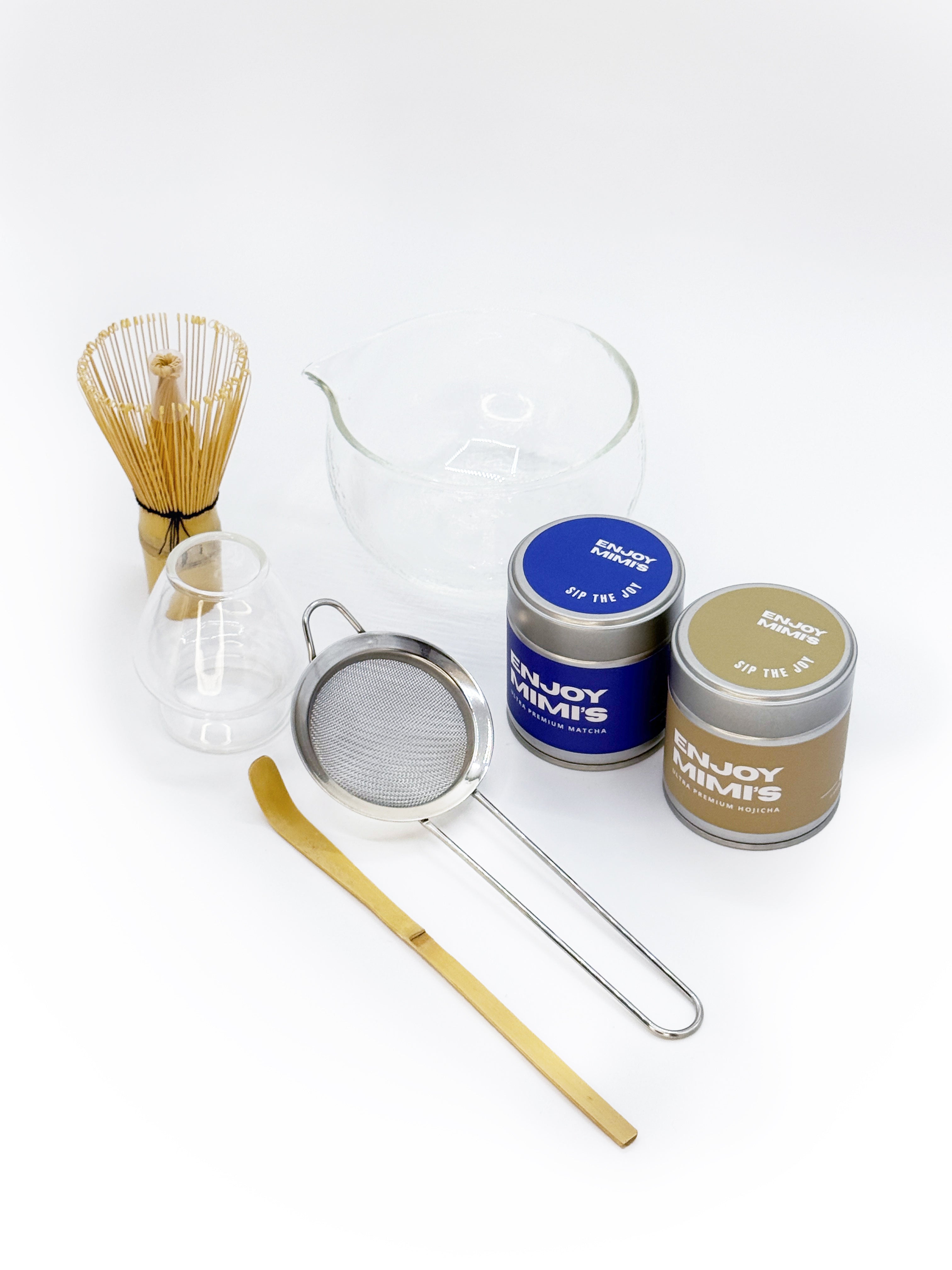 ENJOY MIMI'S / Matcha Total Essentials Gift Set + Matcha 40g & Hojicha 40g