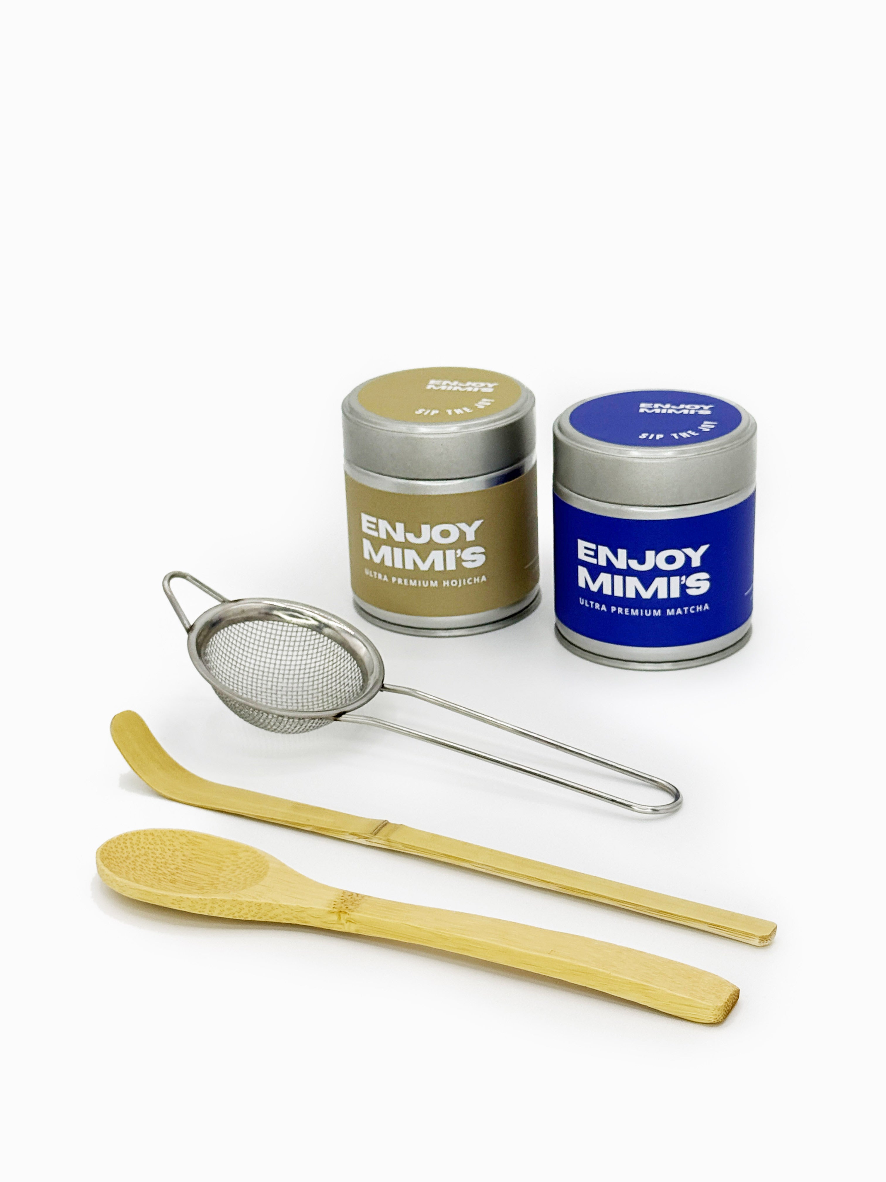 ENJOY MIMI'S / Duo Deal Matcha 40g & Hojicha 40g + FREE Gift