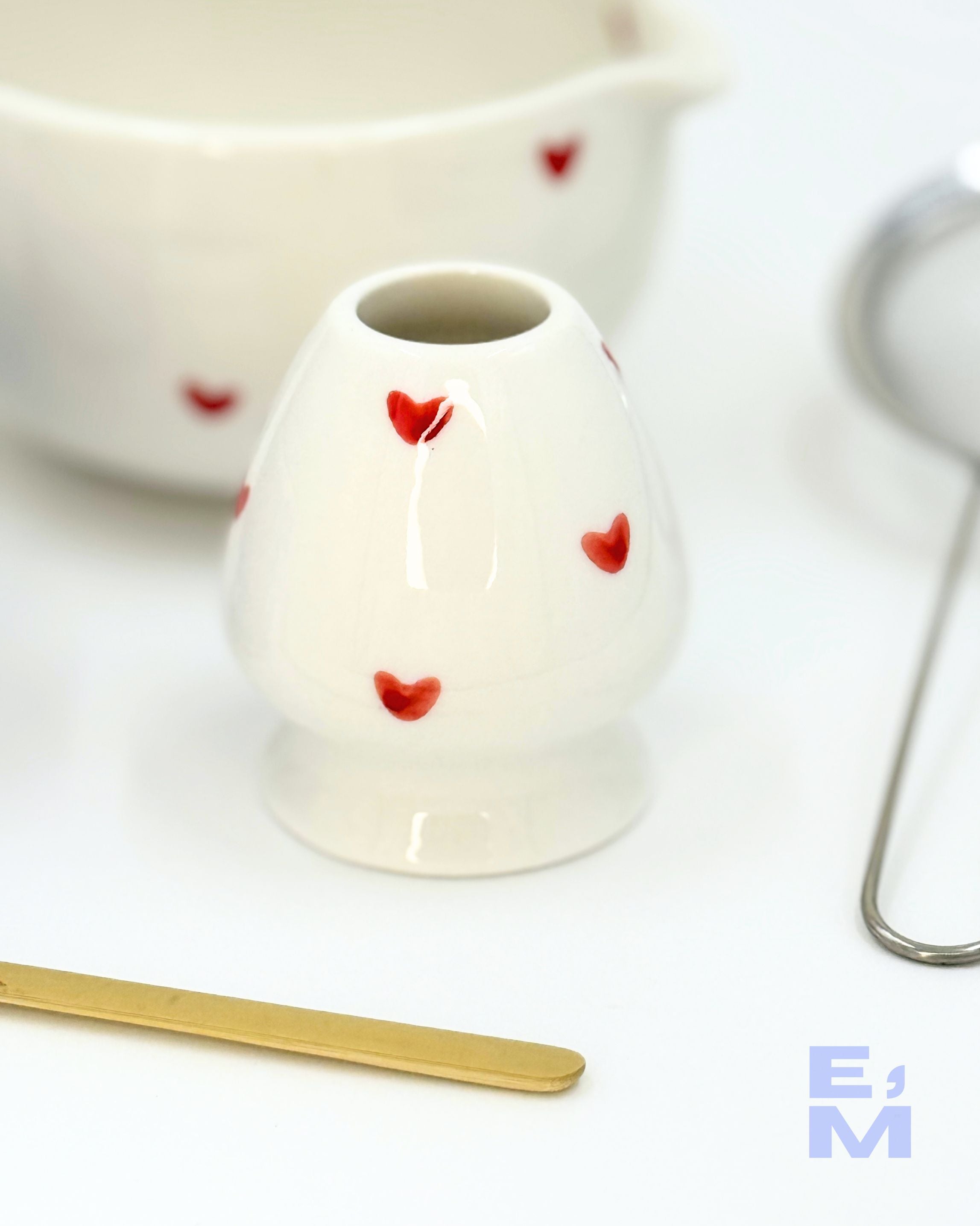 Matcha Lovers Ceramic Essentials Gift Set + Matcha 40g