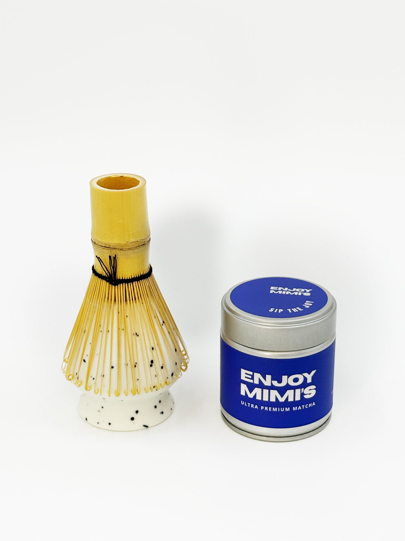 Ultra Premium Ceremonial Grade Matcha 40g + Bamboo Whisk + Ceramic Whisk Holder