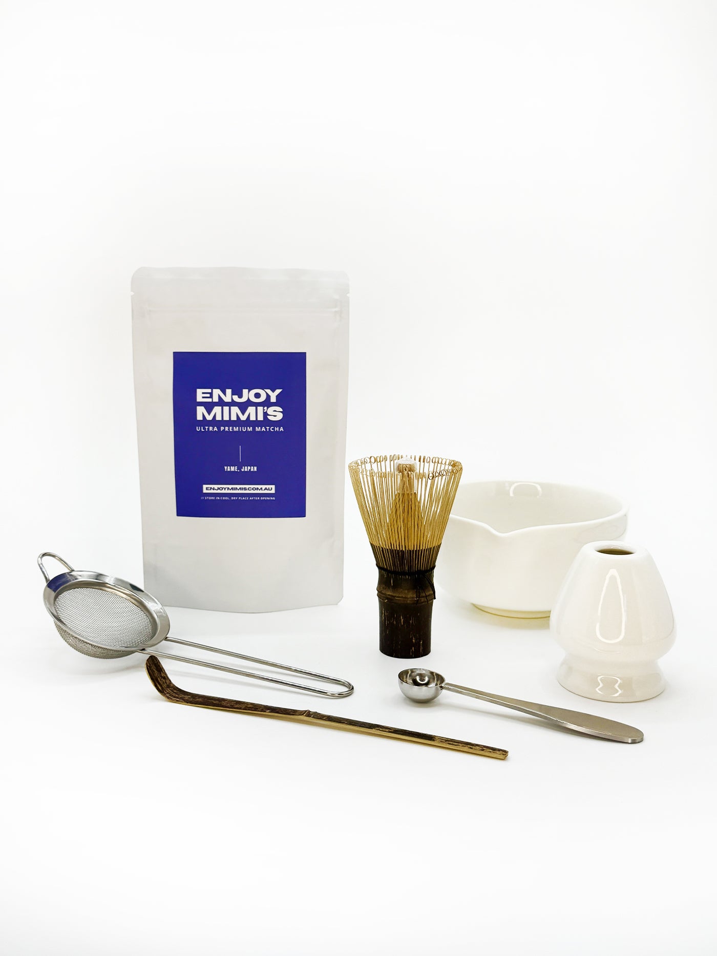 Matcha Ultimate Ceramic Essentials Gift Set + Matcha 100g